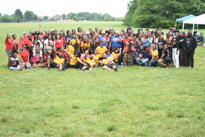DMV City Slickerz Cousins celebrating