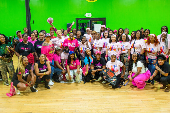 DMV City Slickerz Cousins dancing
